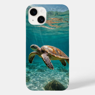 Funda Para iPhone 14 De Case-Mate Alegre tortuga marina