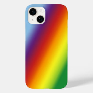 Funda Para iPhone 14 De Case-Mate Alegre verano arcoiris en franjas degradadas