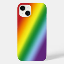Funda Para iPhone 14 De Case-Mate Alegre verano arcoiris en franjas degradadas