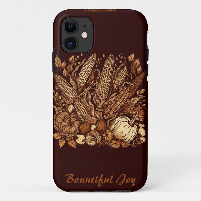 Funda De Case-Mate Para iPhone Alegría Abundante (Reverso)