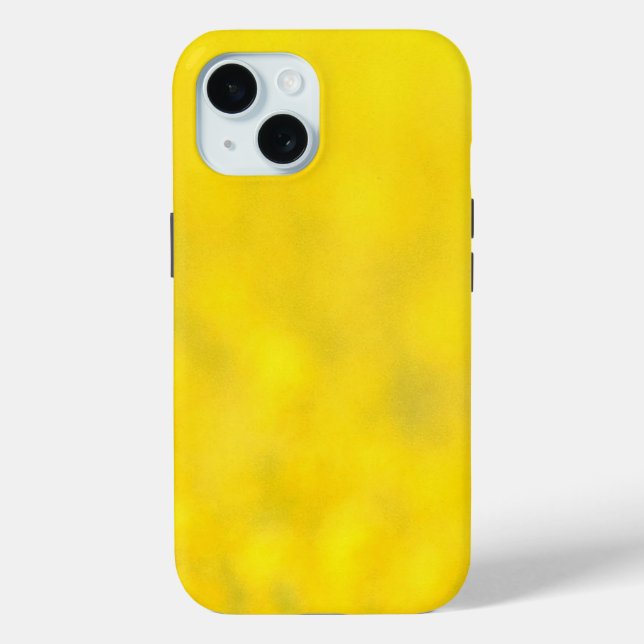 Funda De Case-Mate Para iPhone Alegría Amarilla (Reverso )
