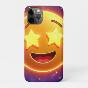 Funda Para iPhone 11 Pro Alegría por la Emoji estrellada