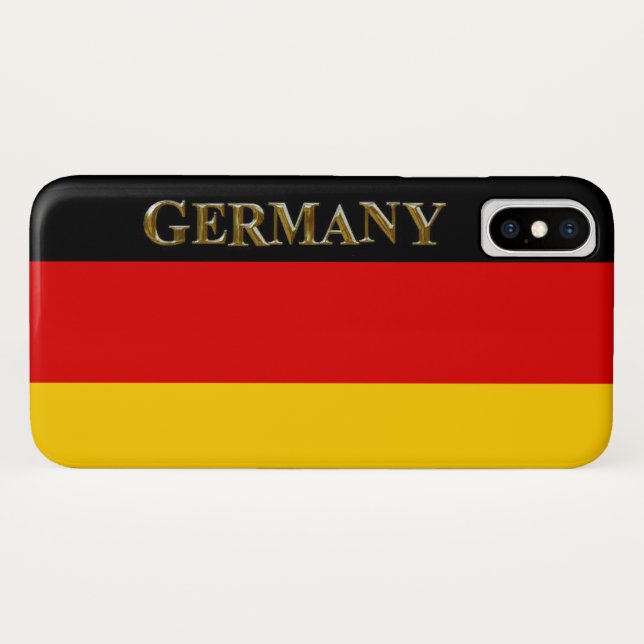 FUNDA DE Case-Mate PARA iPhone ALEMANIA (Reverso (horizontal))
