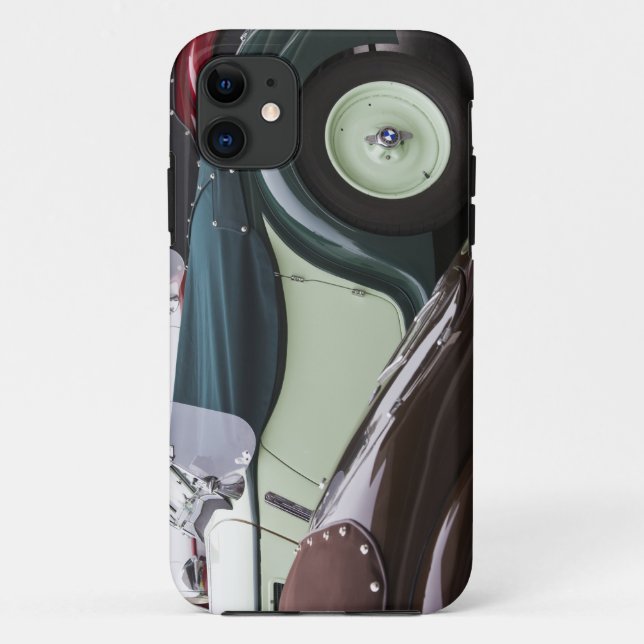 Funda De Case-Mate Para iPhone Alemania, Bayern-Baviera, Munich. BMW Welt Car 4 (Reverso)