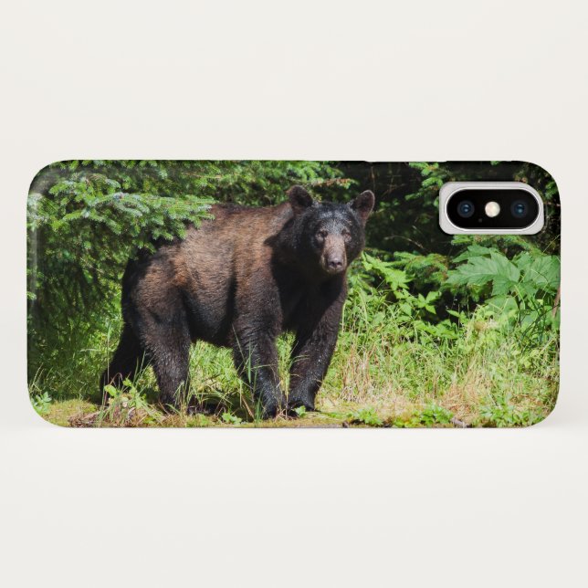 Funda De Case-Mate Para iPhone Alfa Black Bear (Reverso (horizontal))