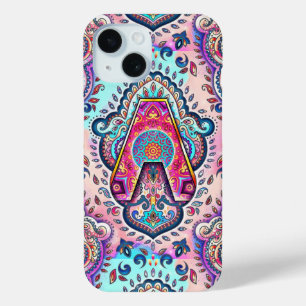 Funda Para iPhone 15 Alfabeto A