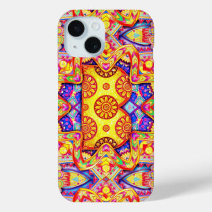 Funda Para iPhone 15 Alfabeto B