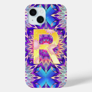 Funda Para iPhone 15 Alfabeto R
