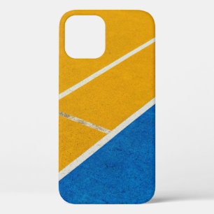 Funda Para iPhone 12 Alfombra de área amarilla