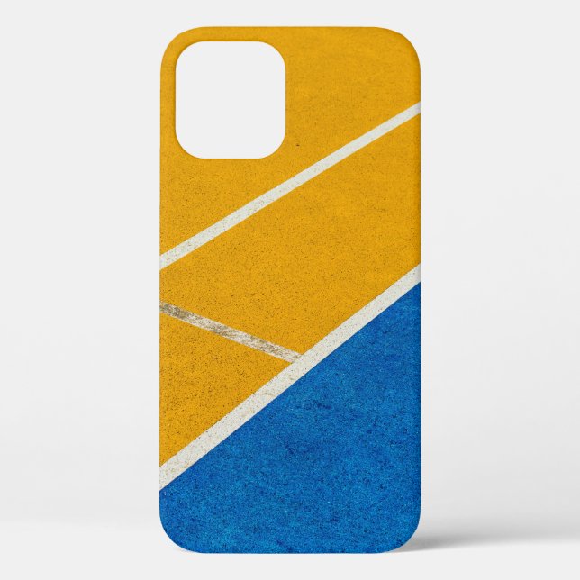 Funda De Case-Mate Para iPhone Alfombra de área amarilla (Reverso )