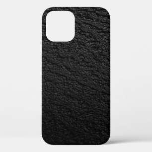 Funda Para iPhone 12 Alfombra de área negra y gris