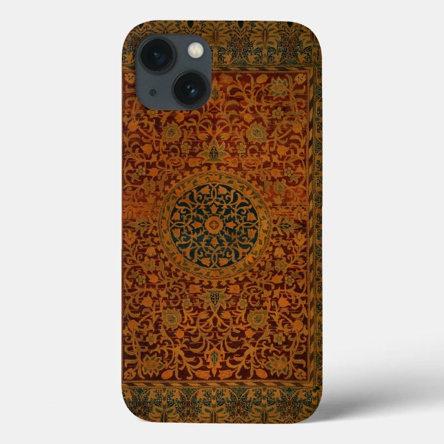 Funda De Case-Mate Para iPhone Alfombra de tapiz William Morris (Reverso)