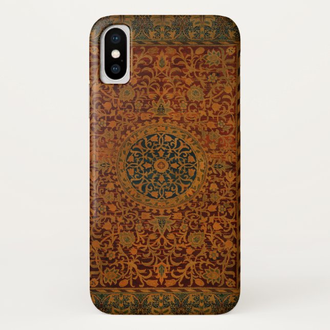 Funda De Case-Mate Para iPhone Alfombra de tapiz William Morris (Reverso)