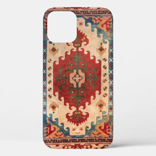 Funda De Case-Mate Para iPhone Alfombra oriental (Reverso )