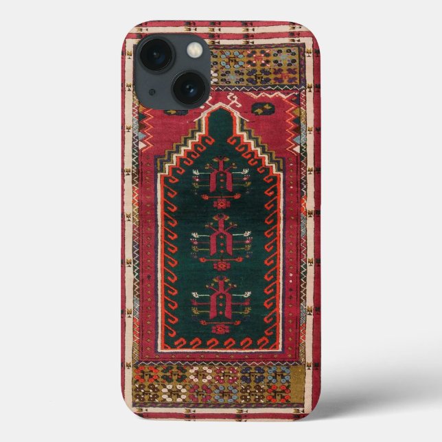 Funda De Case-Mate Para iPhone Alfombra Oriental Antigua Kilim (Reverso)