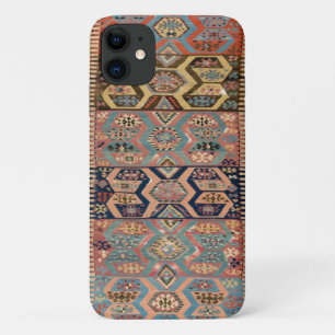 Funda Para iPhone 11 Alfombra Turca Antigua Kilim