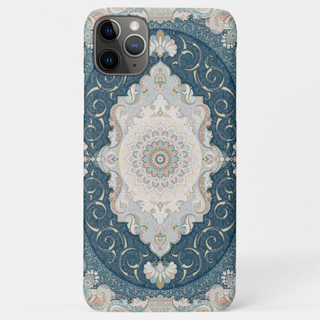 Funda De Case-Mate Para iPhone Alfombra Turca Persa Antigua (Reverso)