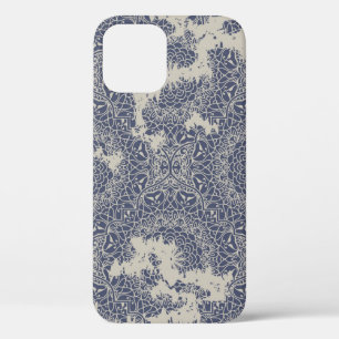 Funda Para iPhone 12 Alfombra vintage sin foco con efecto de desgaste.
