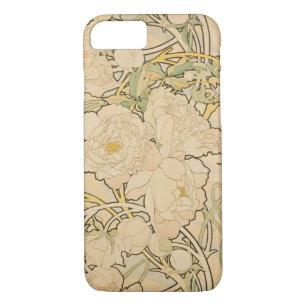 title_seo2 Alfonso floral vintage Mucha Peonies GalleryHD