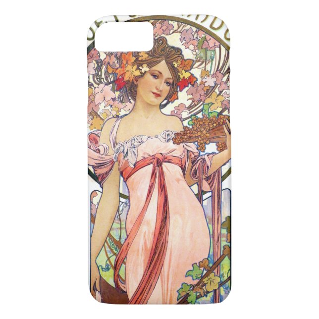 Funda De Case-Mate Para iPhone Alfonso Mucha (Reverso)