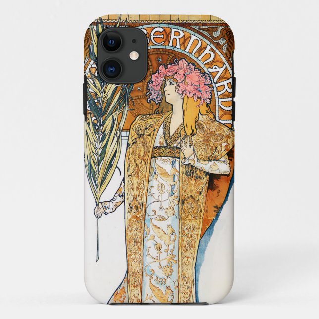 Funda De Case-Mate Para iPhone Alfonso Mucha Gismonda (Reverso)