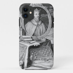 Funda Para iPhone 11 Alfred el Gran Rey de Wessex (849-99), grabado