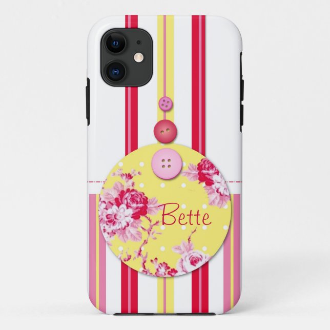 Funda De Case-Mate Para iPhone Algodón de cosecha (Reverso)
