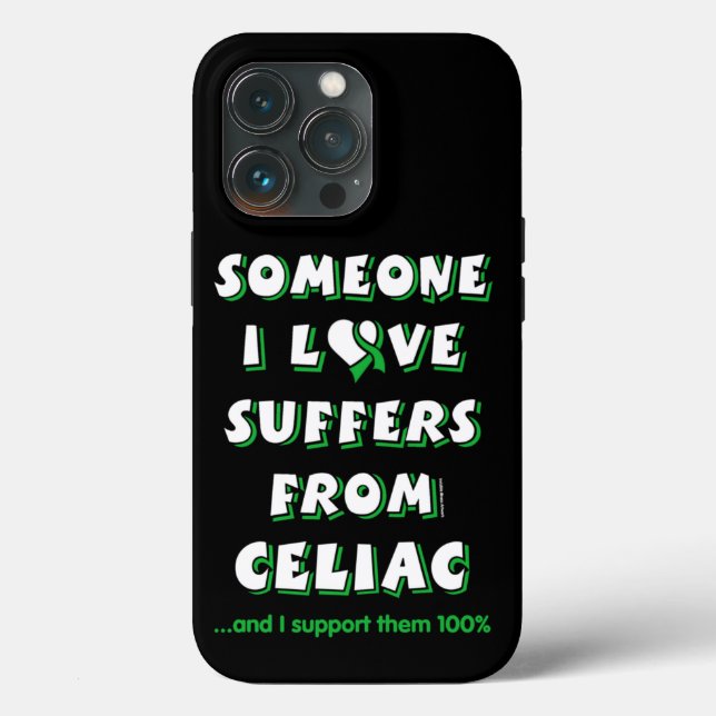 Funda De Case-Mate Para iPhone Alguien Que Amo... Celiac (Reverso )