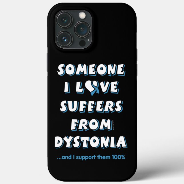 Funda De Case-Mate Para iPhone Alguien Que Amo... Distonía (Reverso )