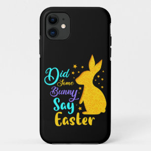 Funda Para iPhone 11 ¿Algunos conejitos dijeron Pascua?