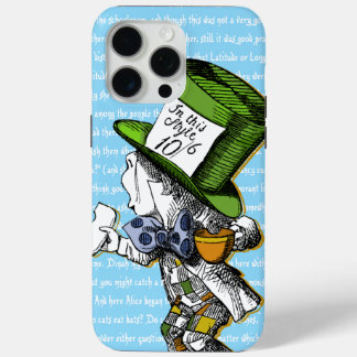 Funda Para iPhone 15 Pro Max Alice en el País de las Maravillas | El Sombrerero