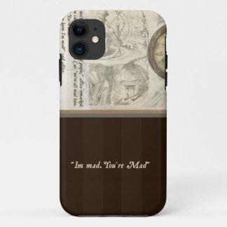 Funda Para iPhone 11 Alicia en el país de las maravillas - "Im enojado.