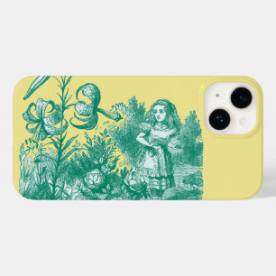 Funda Para iPhone 14 De Case-Mate Alicia en el país de las maravillas y las flores
