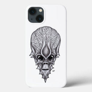 Funda Para iPhone 13 Alien Face , reconstrucción facial de cráneo afric