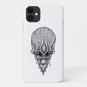 Funda Para iPhone 11 Alien Face , reconstrucción facial de cráneo afric