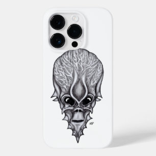 Funda Para iPhone 14 Pro De Case-Mate Alien Face , reconstrucción facial de cráneo afric