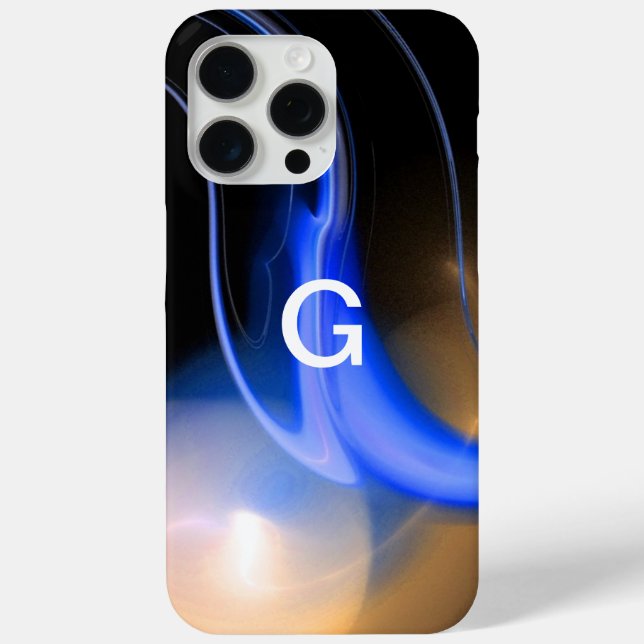 Funda De Case-Mate Para iPhone ALIEN PEARL MONOGRAM Blue Brown (Reverso )