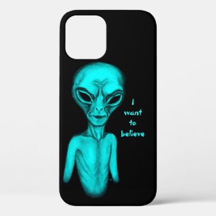 Funda Para iPhone 12 Alien, quiero creer