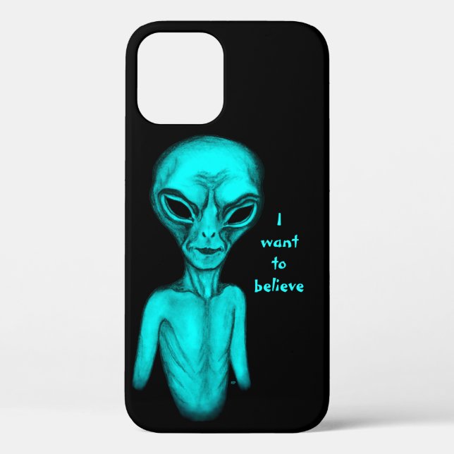 Funda De Case-Mate Para iPhone Alien, quiero creer (Reverso )
