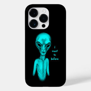 Funda Para iPhone 14 Pro De Case-Mate Alien, quiero creer