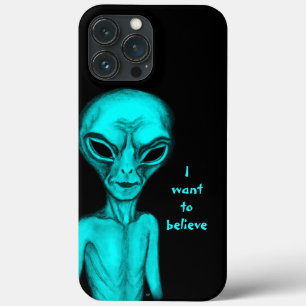 Funda Para iPhone 13 Pro Max Alien, quiero creer