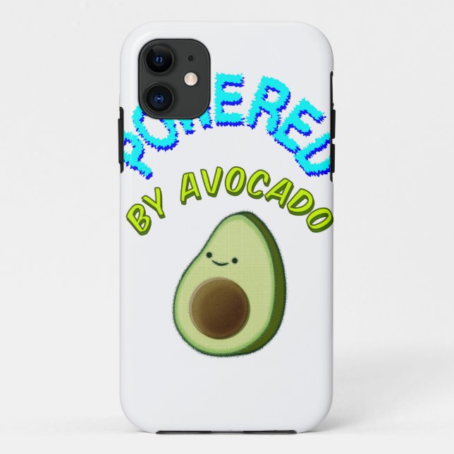 Funda De Case-Mate Para iPhone Alimentado Por Aguacate (Reverso)