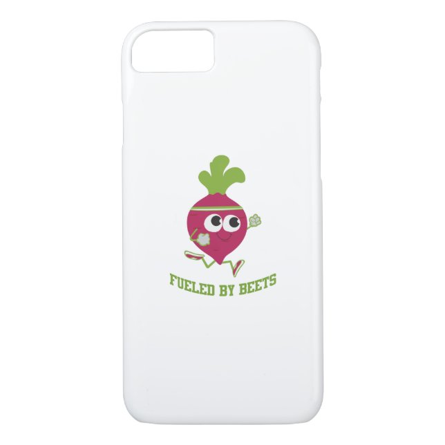 Funda De Case-Mate Para iPhone Alimentado por remolachas (Reverso)
