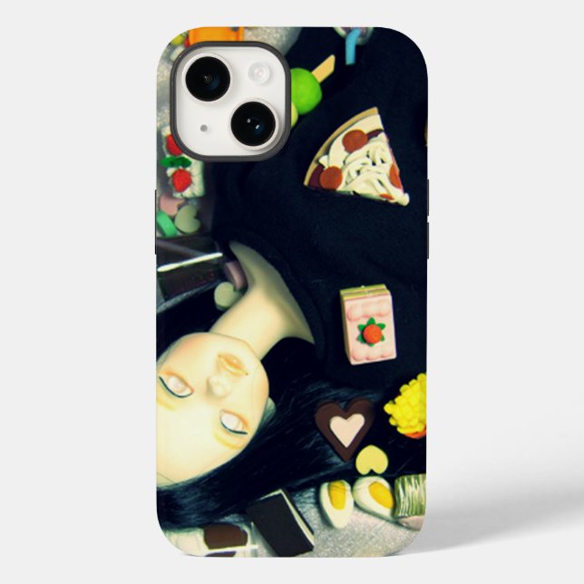 Funda De Case-Mate Para iPhone alimentos (Reverso )