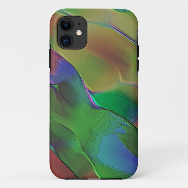 Funda De Case-Mate Para iPhone Alimentos con predominio de verde y amarillo (Reverso)