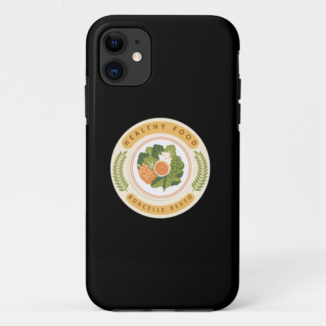 Funda De Case-Mate Para iPhone Alimentos Saludables (Reverso)