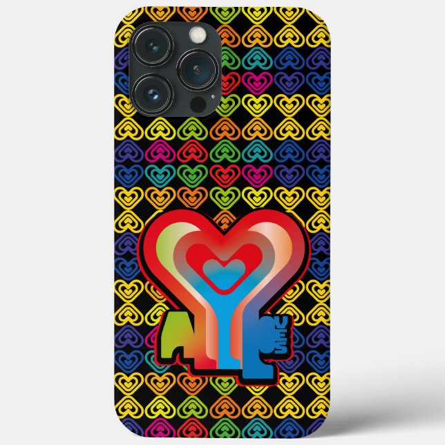 FUNDA DE Case-Mate PARA iPhone ALL LOVES  BY MASANSER (Reverso )