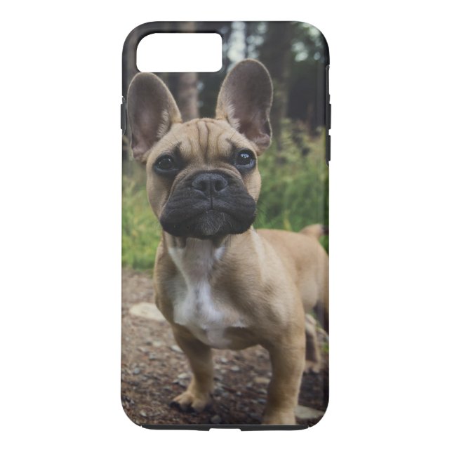 Funda De Case-Mate Para iPhone Almohada de French Bulldog (Reverso)