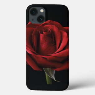 Funda Para iPhone 13 Almohada de tirar rosa roja