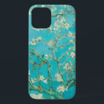 Funda Para iPhone 12 Almond Blossom Van Gogh<br><div class="desc">Reproducción de pintura vintage de Almond Blossom por Vincent van Gogh,  1890. Presenta las florecientes ramas de almendros contra el cielo. Los almendros florecen a principios de primavera y simbolizan el inicio de la nueva vida. Van Gogh hizo esta pintura como un regalo para su sobrino recién nacido.</div>